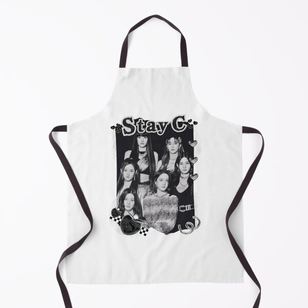 Item preview, Stay C Kpop Girl Group Black and White Collage Design designed and sold by AJUNICE STUDIO.