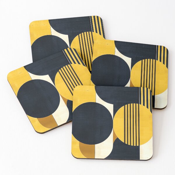 Item preview, Mid-Century Modern Golden And Black 1950's Designs  designed and sold by DEC02.