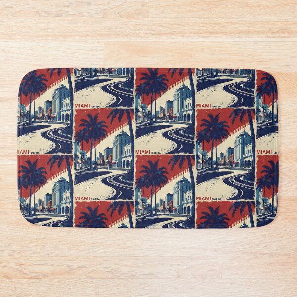 Item preview, Miami Florida 1950s USA Vintage Travel Tourism designed and sold by TravelersGems.