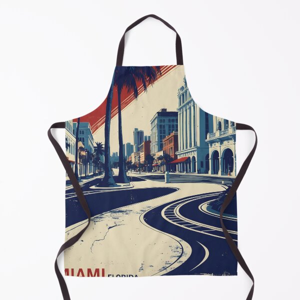 Item preview, Miami Florida 1950s USA Vintage Travel Tourism designed and sold by TravelersGems.