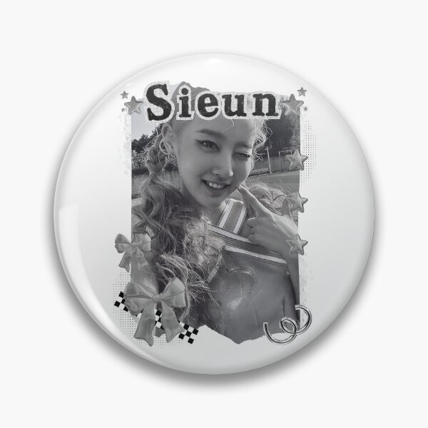 Item preview, Stay C Sieun Kpop Girl Group Black and White Collage Design designed and sold by AJUNICE STUDIO.