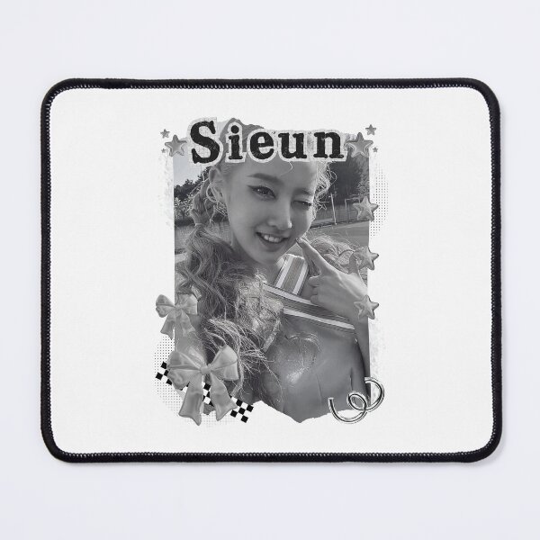 Item preview, Stay C Sieun Kpop Girl Group Black and White Collage Design designed and sold by AJUNICE STUDIO.