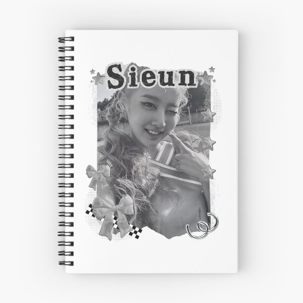 Item preview, Stay C Sieun Kpop Girl Group Black and White Collage Design designed and sold by AJUNICE STUDIO.