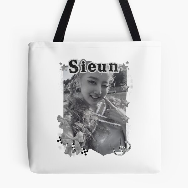 Item preview, Stay C Sieun Kpop Girl Group Black and White Collage Design designed and sold by AJUNICE STUDIO.