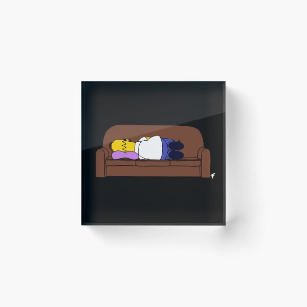 Item preview, Couch Potato - Black Background  designed and sold by The Abysmall.