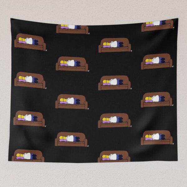 Item preview, Couch Potato - Black Background  designed and sold by The Abysmall.