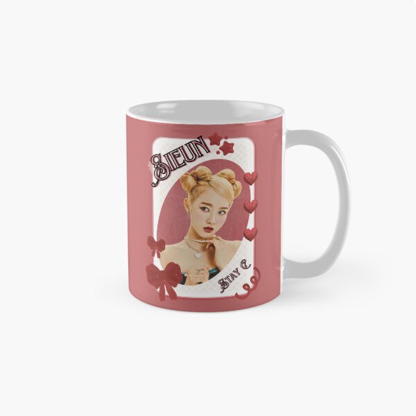 Item preview, Stay C Sieun Kpop Girl Group Card Red Aesthetic Collage Design designed and sold by AJUNICE STUDIO.