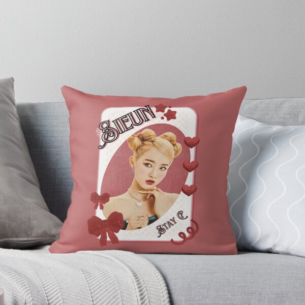 Item preview, Stay C Sieun Kpop Girl Group Card Red Aesthetic Collage Design designed and sold by AJUNICE STUDIO.