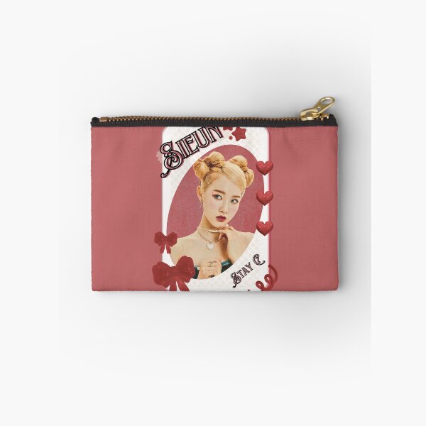 Item preview, Stay C Sieun Kpop Girl Group Card Red Aesthetic Collage Design designed and sold by AJUNICE STUDIO.