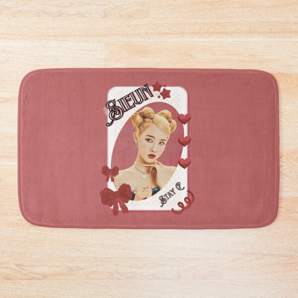 Item preview, Stay C Sieun Kpop Girl Group Card Red Aesthetic Collage Design designed and sold by AJUNICE STUDIO.