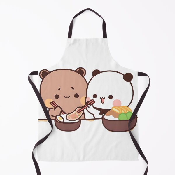 Item preview, Bubu Dudu Eating Together Panda And Brownie Bear True Love Couple 2026 designed and sold by OceanLiveArts.
