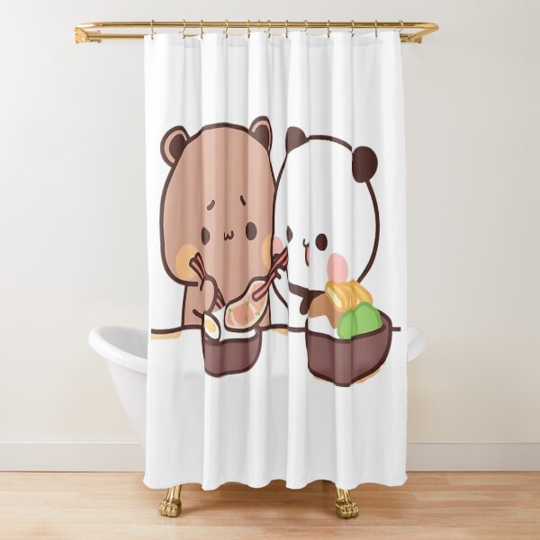 Item preview, Bubu Dudu Eating Together Panda And Brownie Bear True Love Couple 2026 designed and sold by OceanLiveArts.