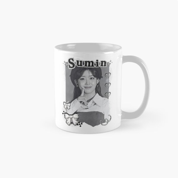 Item preview, Stay C Sumin Kpop Girl Group Black and White Collage Design designed and sold by AJUNICE STUDIO.