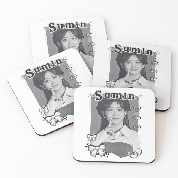Item preview, Stay C Sumin Kpop Girl Group Black and White Collage Design designed and sold by AJUNICE STUDIO.