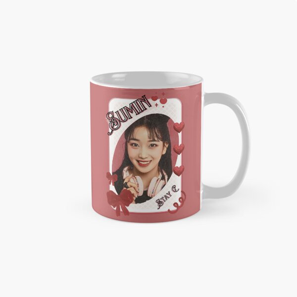 Item preview, Stay C Sumin Kpop Girl Group Card Red Aesthetic Collage Design designed and sold by AJUNICE STUDIO.