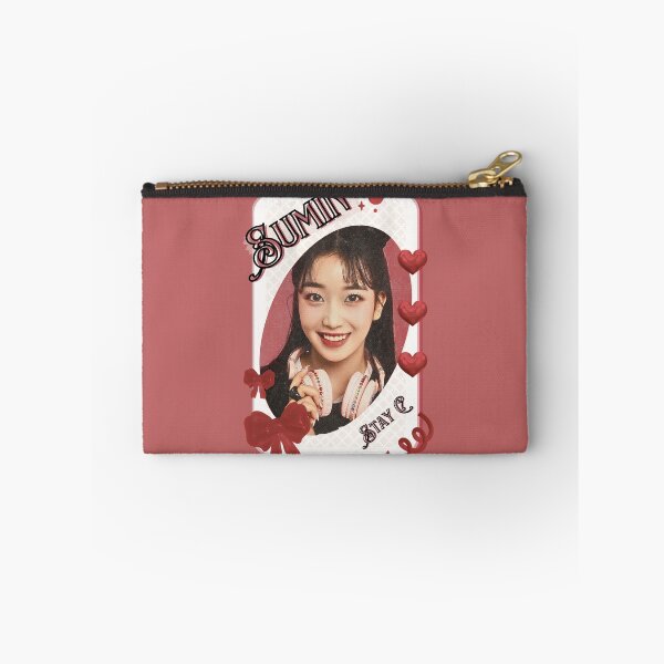 Item preview, Stay C Sumin Kpop Girl Group Card Red Aesthetic Collage Design designed and sold by AJUNICE STUDIO.