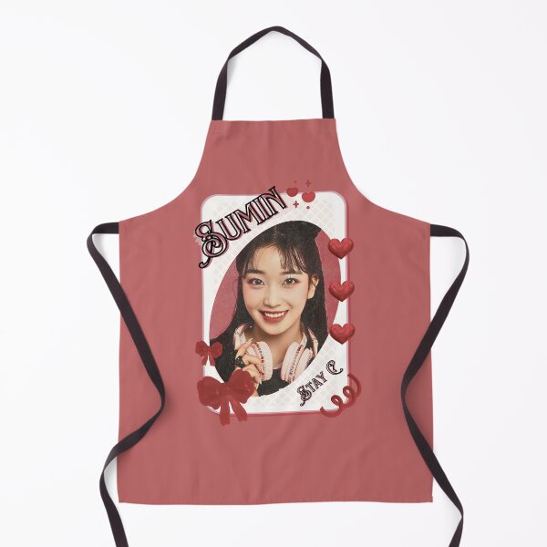 Item preview, Stay C Sumin Kpop Girl Group Card Red Aesthetic Collage Design designed and sold by AJUNICE STUDIO.