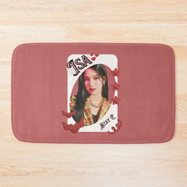 Item preview, Stay C Isa Kpop Girl Group Card Red Aesthetic Collage Design designed and sold by AJUNICE STUDIO.