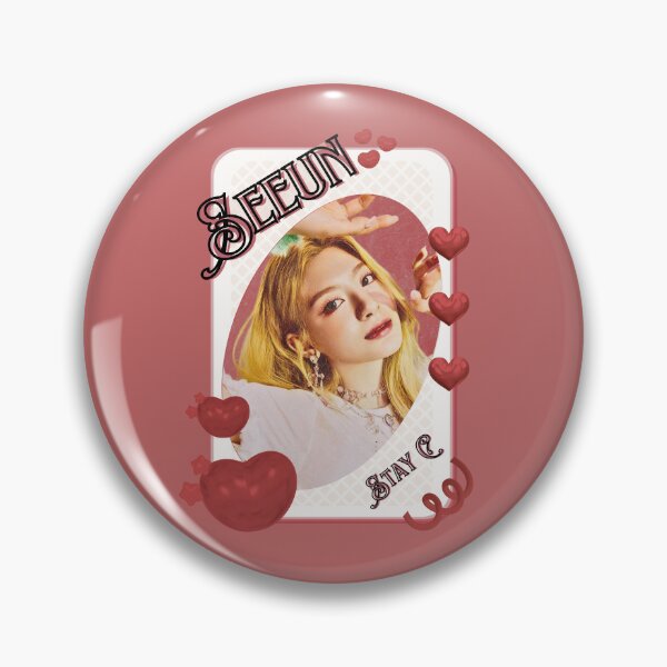 Item preview, Stay C Seeun Kpop Girl Group Card Red Aesthetic Collage Design designed and sold by AJUNICE STUDIO.