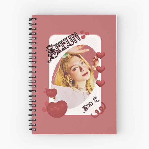 Item preview, Stay C Seeun Kpop Girl Group Card Red Aesthetic Collage Design designed and sold by AJUNICE STUDIO.