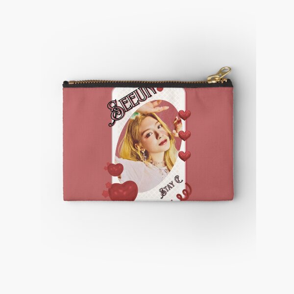 Item preview, Stay C Seeun Kpop Girl Group Card Red Aesthetic Collage Design designed and sold by AJUNICE STUDIO.