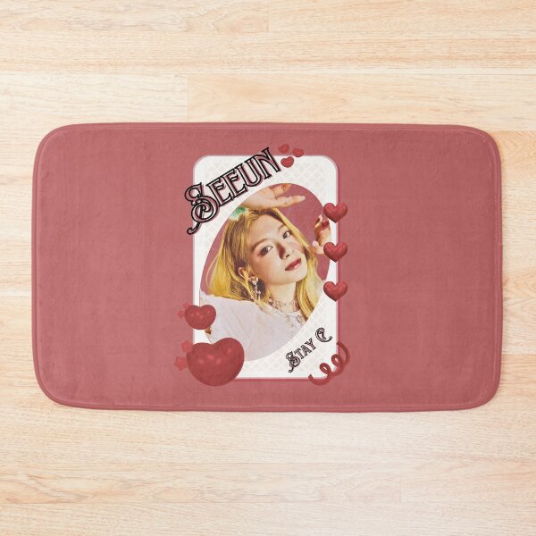 Item preview, Stay C Seeun Kpop Girl Group Card Red Aesthetic Collage Design designed and sold by AJUNICE STUDIO.
