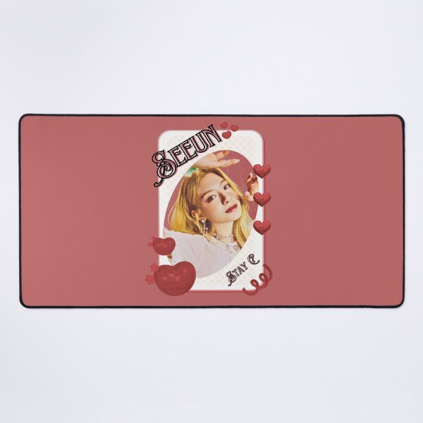 Item preview, Stay C Seeun Kpop Girl Group Card Red Aesthetic Collage Design designed and sold by AJUNICE STUDIO.
