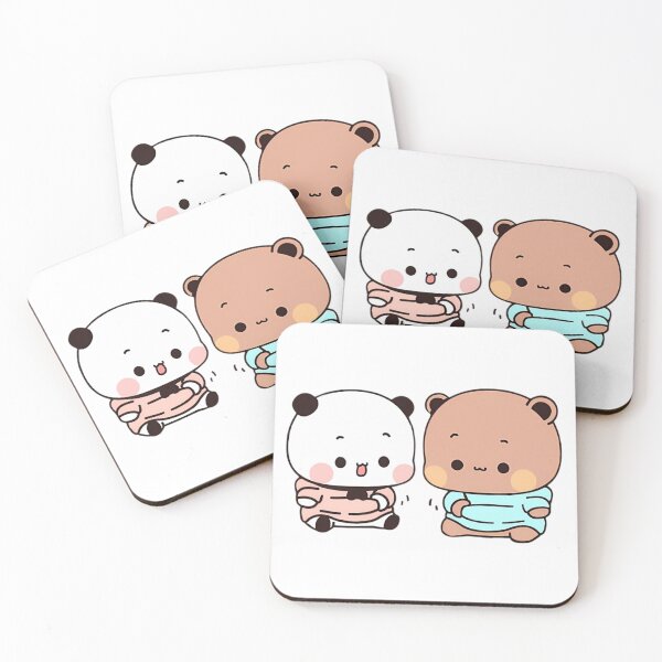 Item preview, Bubu Dudu Getting Fat Panda And Brownie Bear True Love Couple 2026 designed and sold by OceanLiveArts.