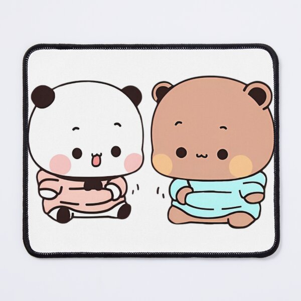 Item preview, Bubu Dudu Getting Fat Panda And Brownie Bear True Love Couple 2026 designed and sold by OceanLiveArts.