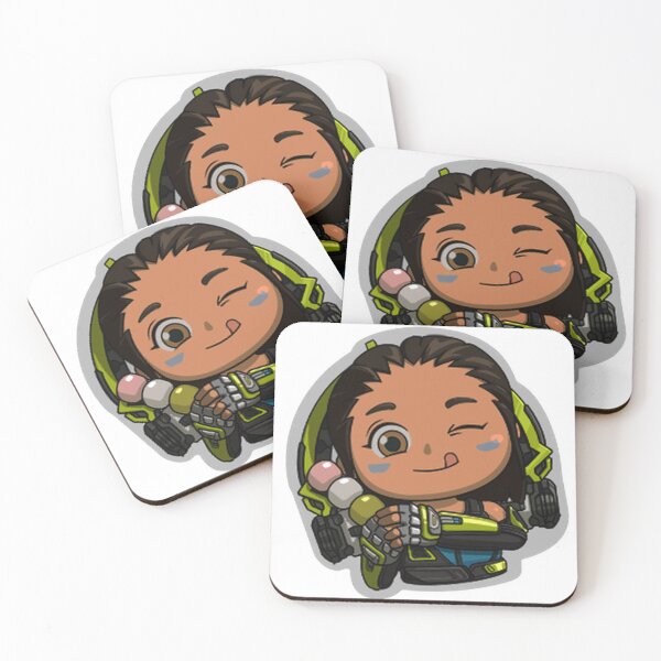 Item preview, Chibi Conduit Sticker Apex Legends designed and sold by Coffee-Shoppe.