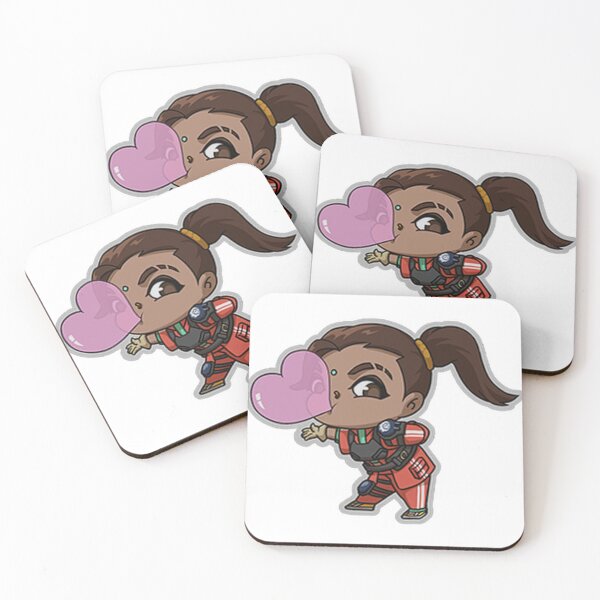Item preview, Apex Legends Chibi Rampart  designed and sold by Coffee-Shoppe.