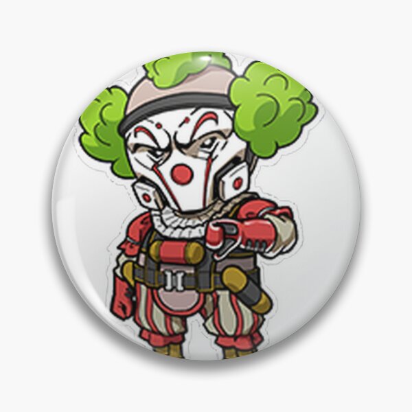 Item preview, Apex Legends Clown Caustic designed and sold by Coffee-Shoppe.