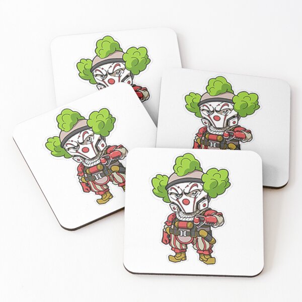 Item preview, Apex Legends Clown Caustic designed and sold by Coffee-Shoppe.