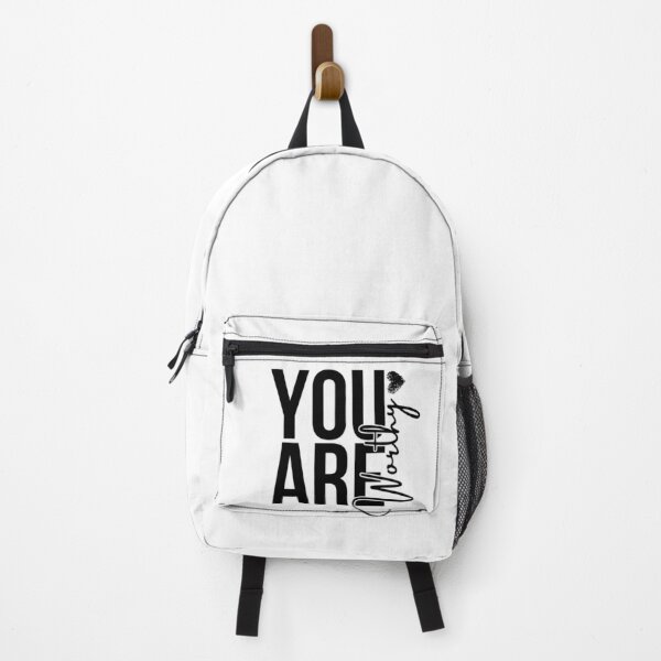 Item preview, YOU ARE WORTHY HEART INSPIRATIONAL PRINT designed and sold by CholarCrafts.