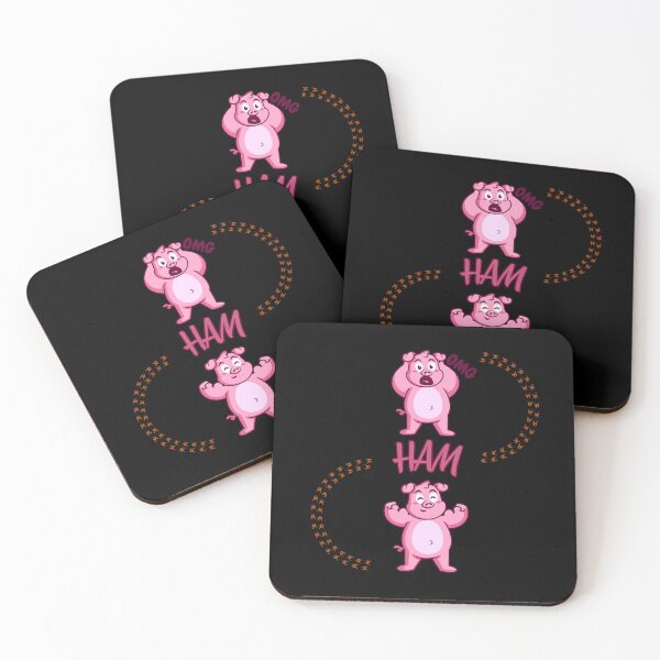 Item preview, Ham Funny Pig Anime Art designed and sold by BullBooy.
