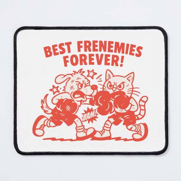 Item preview, Boxing Dog vs Cat Frenemies Showdown designed and sold by -DEEWOLF-.