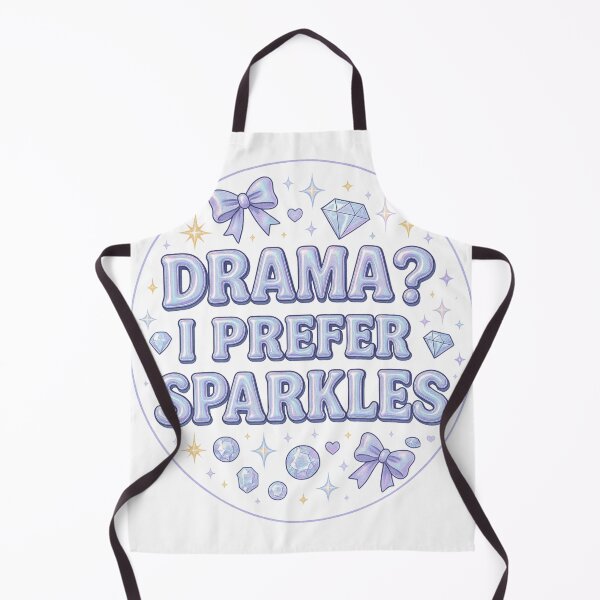 Item preview, Drama? I Prefer Sparkles – Y2K Coquette Design designed and sold by Tropical art.