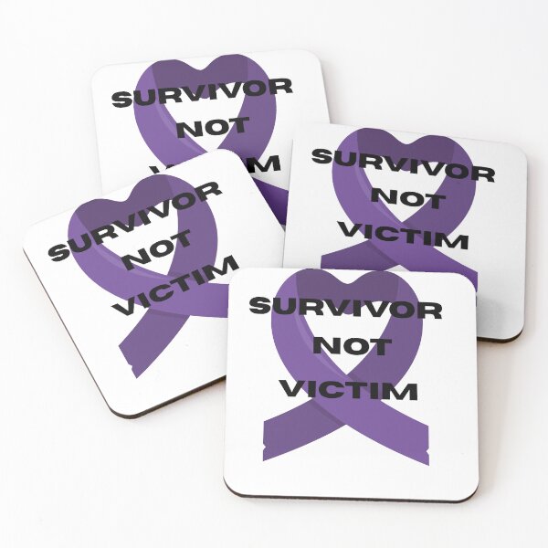 Item preview, Survivor.Not Victim- Empowerment&Resillence Quote Design. designed and sold by StudioWhitworth.