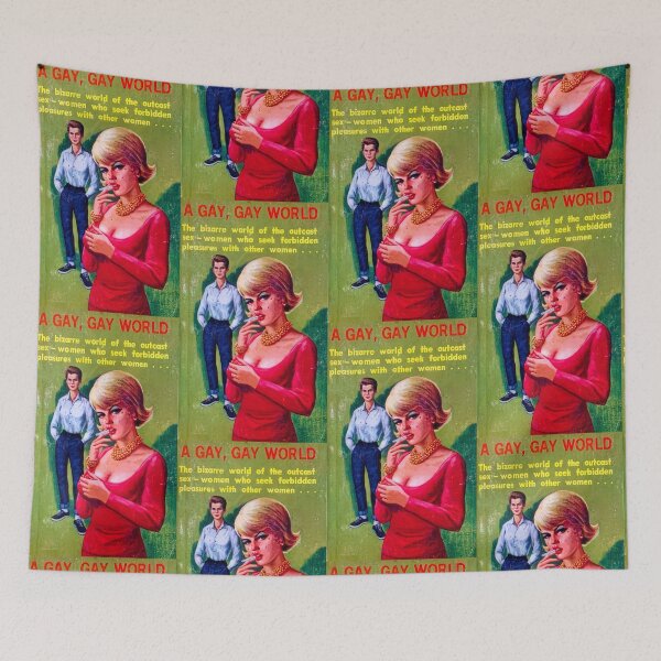 Item preview, Vintage LBGTQ fiction book cover designed and sold by stevepaint.