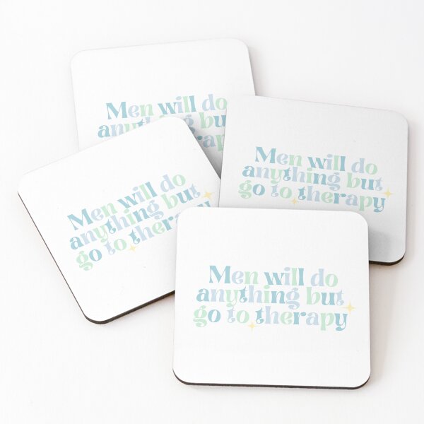 Item preview, Men will do anything but go to therapy designed and sold by Kaylagwill.