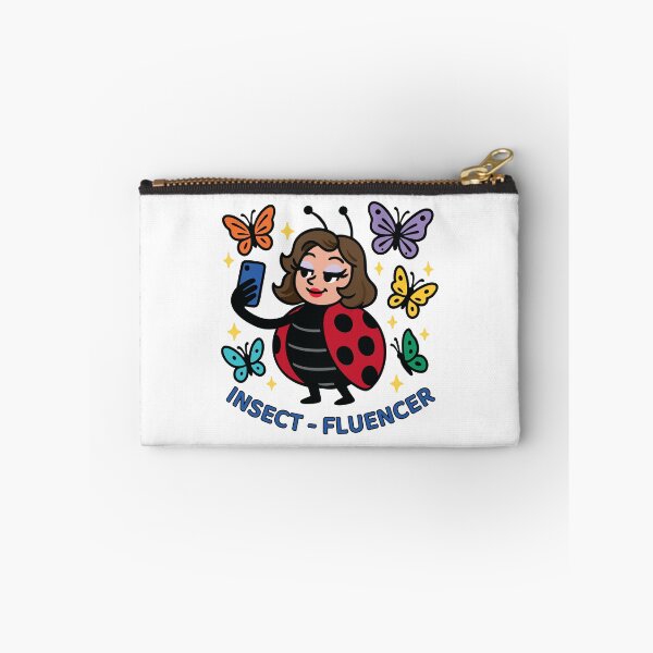 Item preview, Insect - fluencer – Glam Ladybug with Butterfly Followers | Insect Memes and Bug Humor designed and sold by LadyInEverGreen.