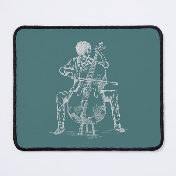 Item preview, Double Bass Silhouette designed and sold by Way-Of-Art.