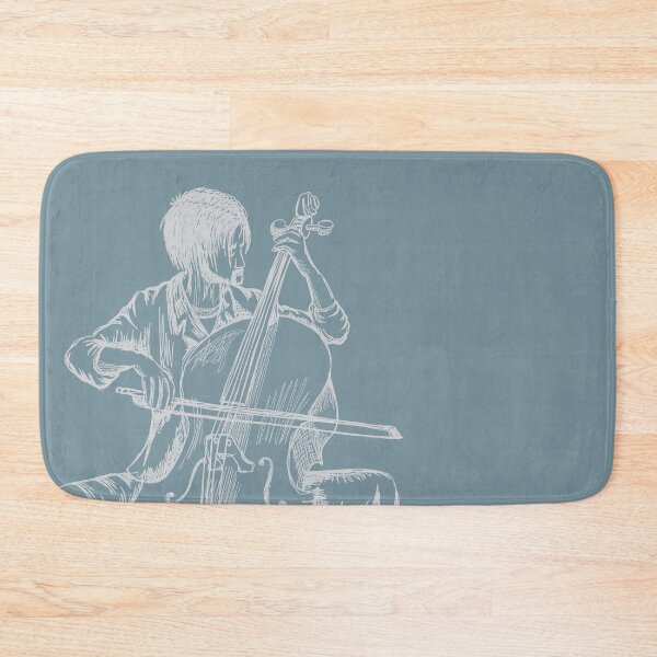 Item preview, Double Bass Silhouette designed and sold by Way-Of-Art.