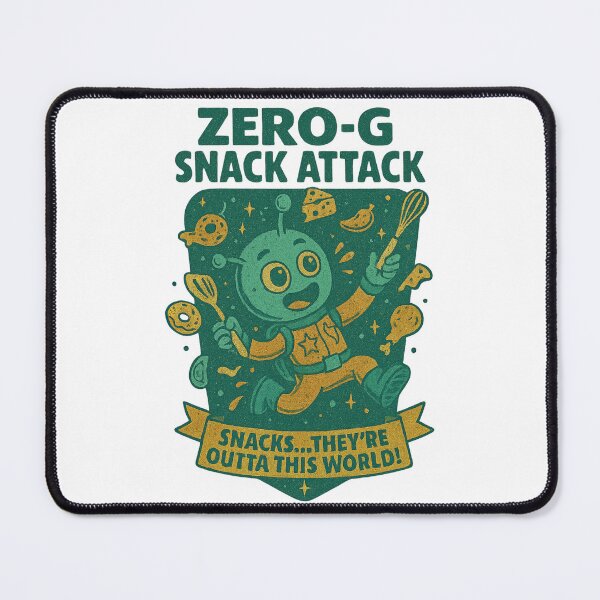 Item preview, Zero-G Snack Attack – Nommy’s Cosmic Kitchen Chaos | Astro: Nom-Nom™ designed and sold by Astronomnom.