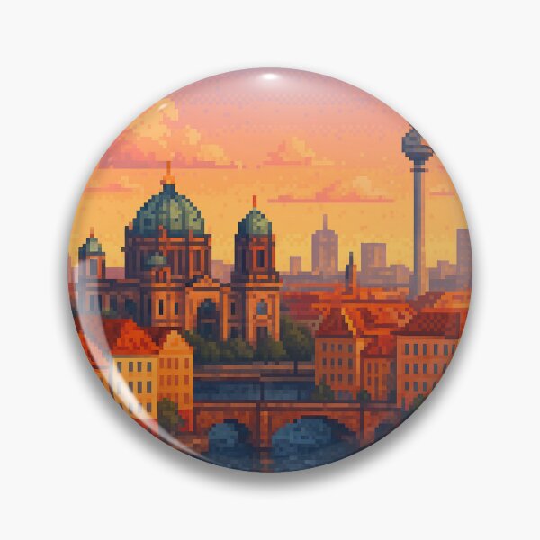 Item preview, Berlin Pixel Art – Vintage OS designed and sold by PocionGamer.