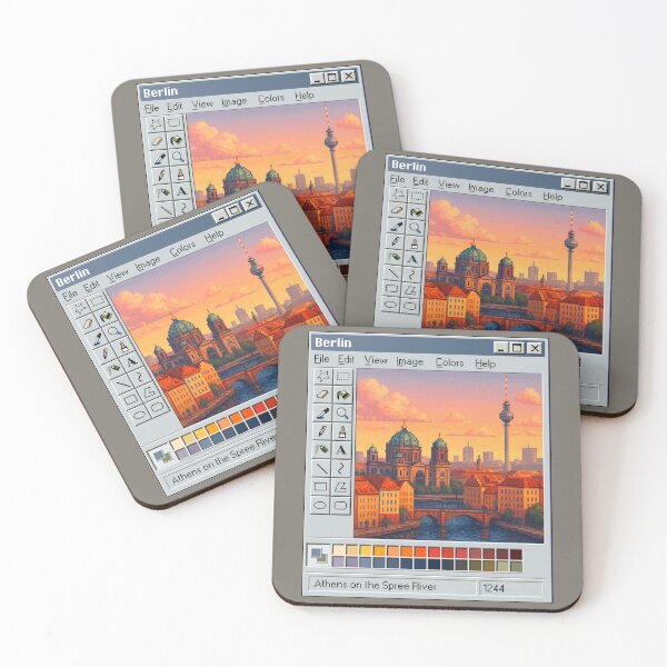 Item preview, Berlin Pixel Art – Vintage OS designed and sold by PocionGamer.