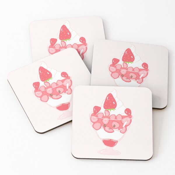 Item preview, Kawaii Strawberry Parfait designed and sold by AlyaCreates.