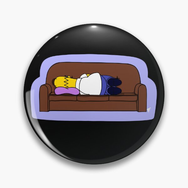 Item preview, Couch Potato - Purple Outline designed and sold by The Abysmall.
