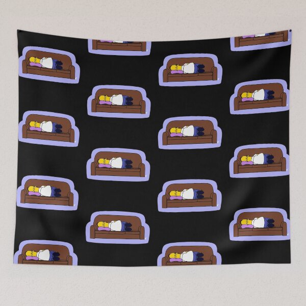 Item preview, Couch Potato - Purple Outline designed and sold by The Abysmall.