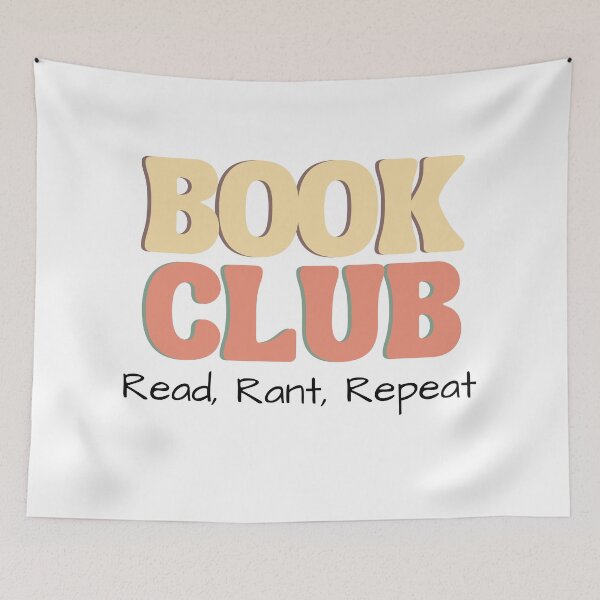 Item preview, Bookclub - Read Rant Repeat designed and sold by LagomCreative.